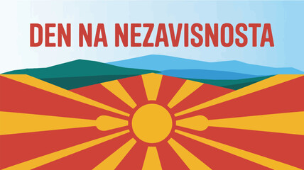 Den na Nezavisnosta North Macedonia Independence Day Celebration