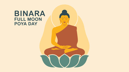 Binara Full Moon Poya Day Buddhist Festival Sri Lanka