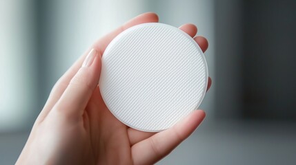 Personalized cognitive enhancement device electrode contact pad, soft material, subtle skin imprint, sensor detail.