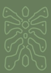 Minimal abstract image for printing. Picture for modern interiors. The picture is painted by hand on a tablet.