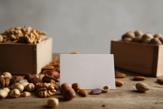 Nut-free allergy awareness event wooden table setting food photography rustic environment close-up view healthy living concept