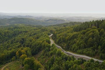 Landscapes in the surroundings of Siegen, North Rhine-Westphalia