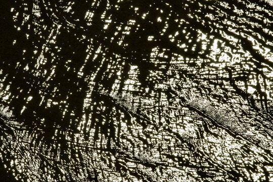 Water patterns in a river surface