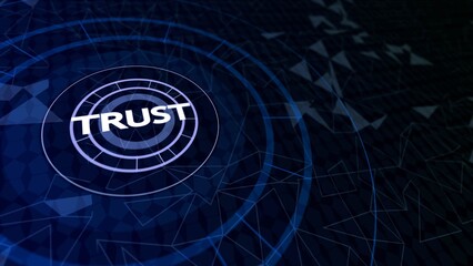 Abstract representation of trust in digital design