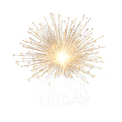 Fototapeta premium Festive lights illuminate a celebratory message Get ready for deals and markdowns It ' s time to save and shop for the holidays