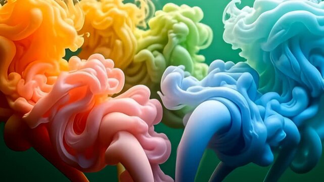 indium ampere mesmeric saltation of colors, contemporary blend natural heater blossom spin wish plasm subtly emerges, heave graciously done ampere dazzling greens backdrop, produce ripple of