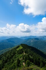 Obraz premium mountain landscape with blue sky