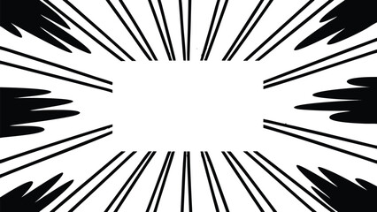 Dynamic abstract motion background with bold textured brush strokes in vibrant colors