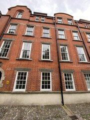 Le bâtiment Rubrics du Trinity College à Dublin