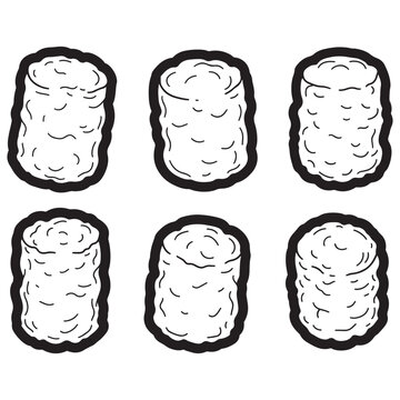Tater Tot  vector. Tater Tot Vector bundle.  Tater Tot  vector, illustration, lineart bundle 11.eps