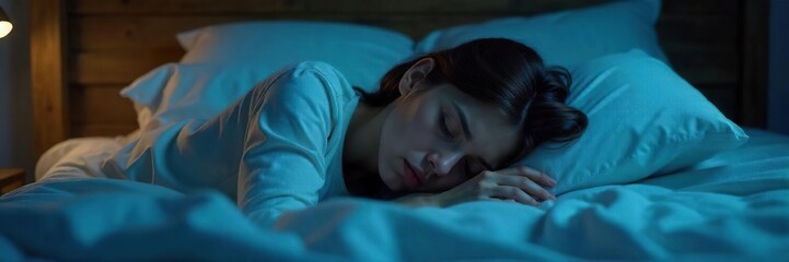 Frustrated, unable to sleep? This image depicts the struggle of sleeplessness, the inability to unlock restful slumber A perfect visual for articles on insomnia and sleep disorders , stress, sheets