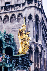 Obraz premium Marienplatz, München.