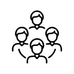 Fototapeta premium vector illustration of a family