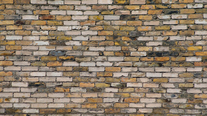 brown white background, in the photo the texture of an old brick wall