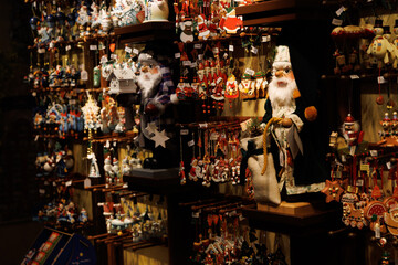 christmas market in the city