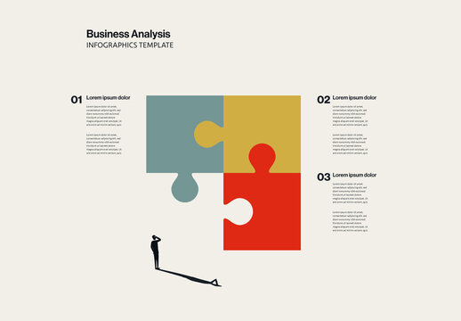 Business Analysis Missing Puzzle Piece Infographic Template