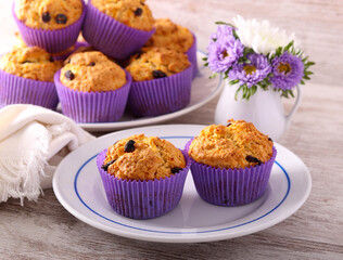 pumpkin muffins with sultana