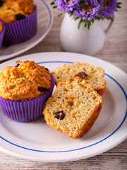 pumpkin muffins with sultana