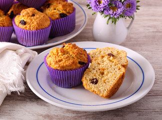 pumpkin muffins with sultana