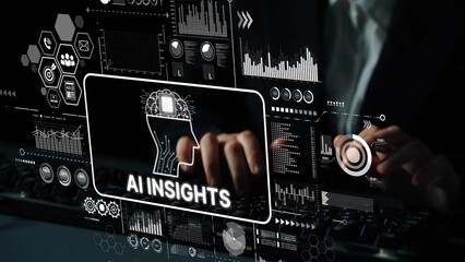 Data Visualization and AI Insights in Business Analytics with Modern Technology. Asymptotic smart data analytic.