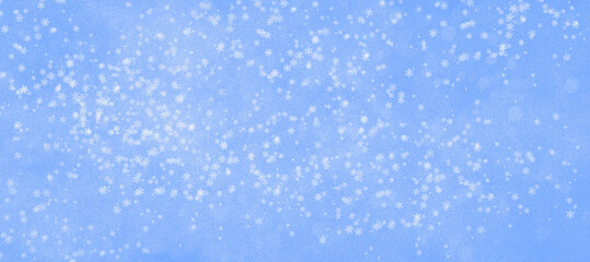 monochrome background with light and falling snowflakes, Christmas background, abstract background, Christmas,