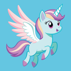 vector illustration of an angel