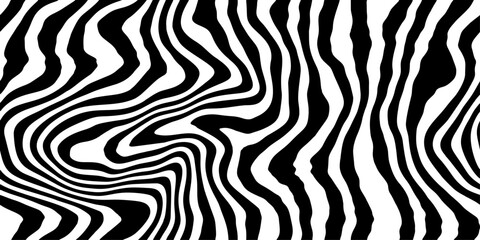 black and white line doodle seamless pattern. Creative minimalist style art background, trendy design with basic shapes. Modern abstract color backdrop.