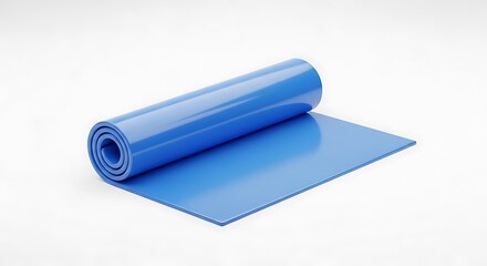 Discover the best yoga mat for your practice blue rolled up exercise equipment