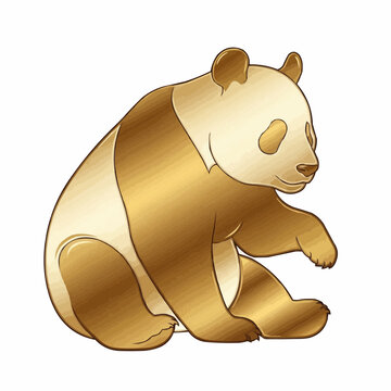 Golden panda