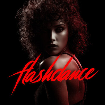 dancing, flashdance, illustration, frau, gestalten, sch&ouml;nheit, haar, gesicht, leitbild, black, auge, rot, lippen, dark, glamour, make-up, leute, person, frisur, stil, eleganz, k&ouml;rper, 1, akt, sinnlich