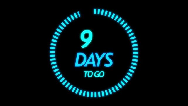 80 days to go, icon, stile, timer, countdown, Count time display with numbers. business, sale, label button ,promotion clock signs business concept.graphics running numbers counting ,4k video
