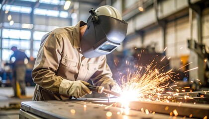 Industrial welder at work (1)