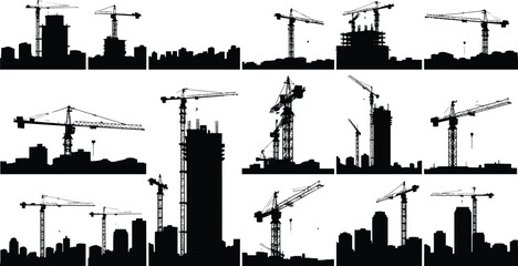 silhouette of city