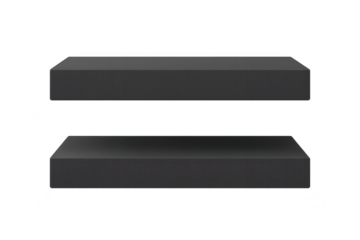 Isolated equals symbol on transparent background, mathematical equation, black