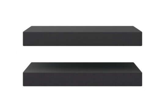 Isolated equals symbol on transparent background, mathematical equation, black