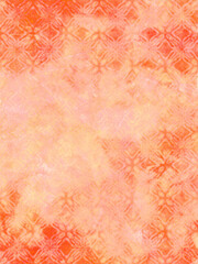Fototapeta premium Scratched and distressed vintage floral Collage Wallpaper Background