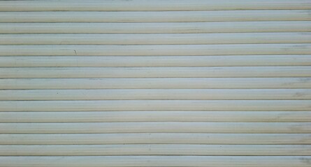 Obraz premium Industrial White Roller Shutter Door Panels Lines Patterns Design