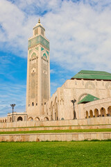 Hassan Mosque in Casablanca