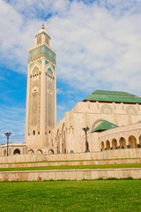Hassan Mosque in Casablanca