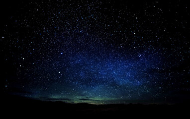 Stunning night sky filled with countless twinkling stars