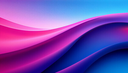 Vibrant And Colorful Abstract Background Featuring A Smooth Gradient Of Pink Purple And Blue With A Subtle Grainy Texture