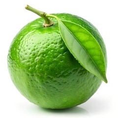 lime isolated on white background
