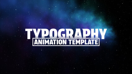 Typography Animation Template