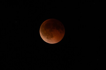 Blood Moon during a Lunar Eclipse
