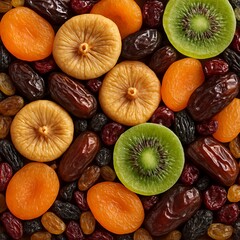 Assorted Dried Fruits &ndash; Colorful Food Photography