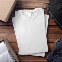 white t shirt mockup