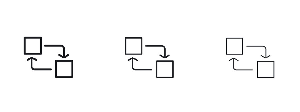 Replace icon vector Logo Designs - Stock vectors.