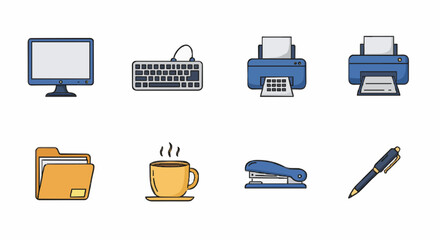 Icon set office