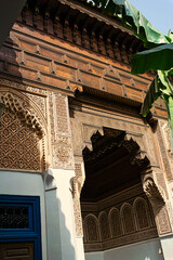 Arches in Moroccan Palace