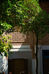 Arches in Moroccan Palace